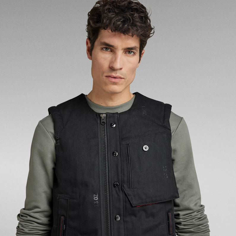 G-STAR® Veste sans manches GSRR Noir