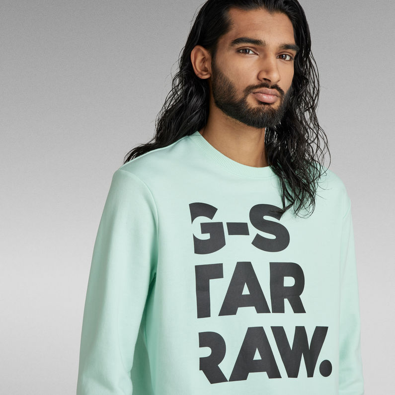 G-Star RAW® Bold Graphic Sweater Green