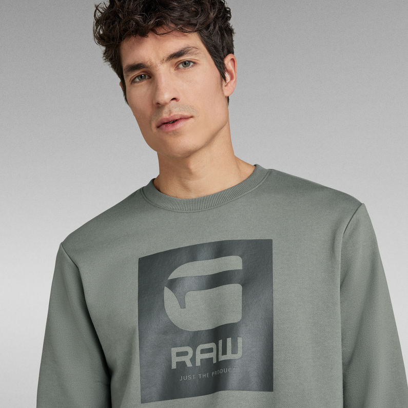 G-STAR® Raw Boxed Graphic Sweater Green