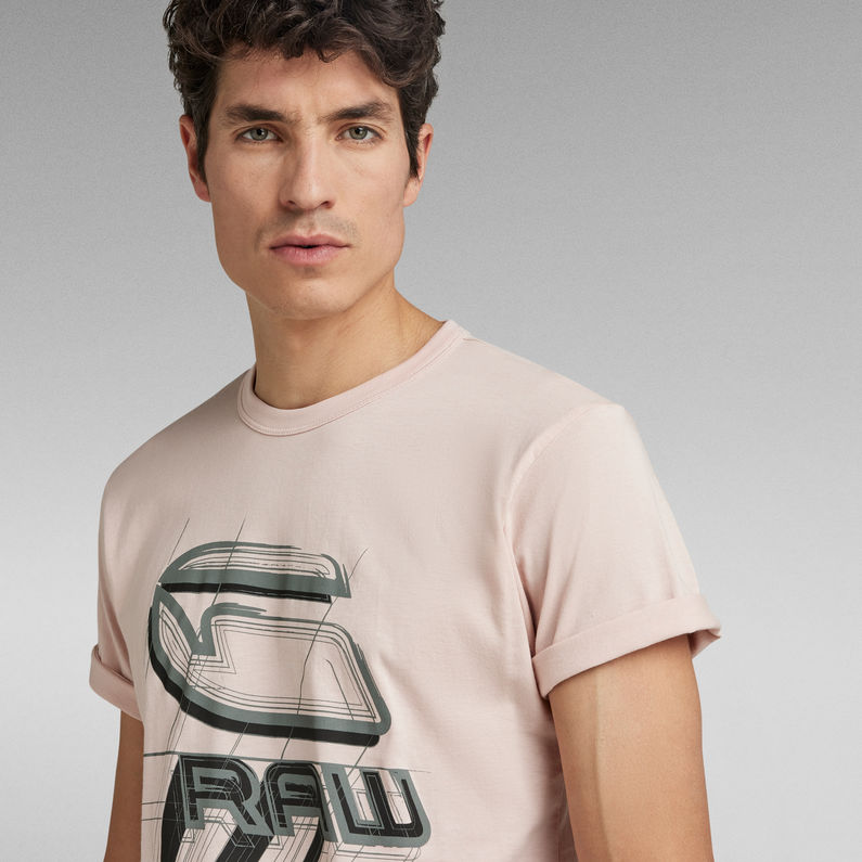 G-STAR® Perspective Logo T-Shirt Pink