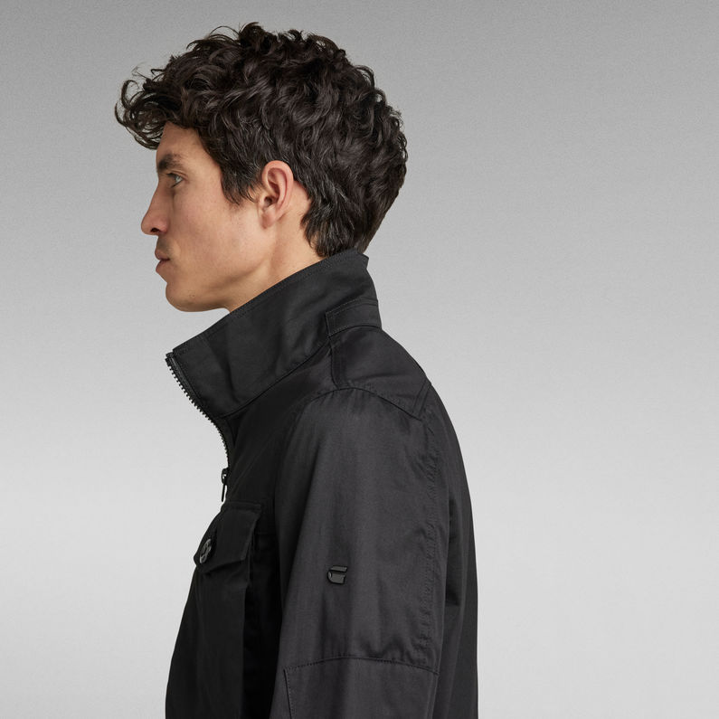 G-STAR® Type C Zip Utility Overshirt Black