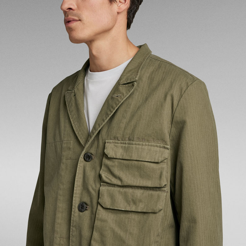 G-STAR® Stacked Pocket Blazer Green