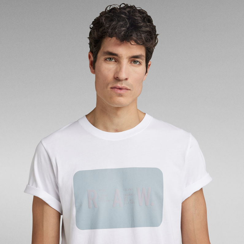 G-STAR® RAW. Double Layer T-Shirt White