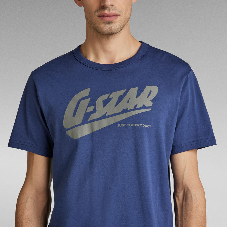 G-Star RAW® T-shirt Sports Graphic Bleu foncé