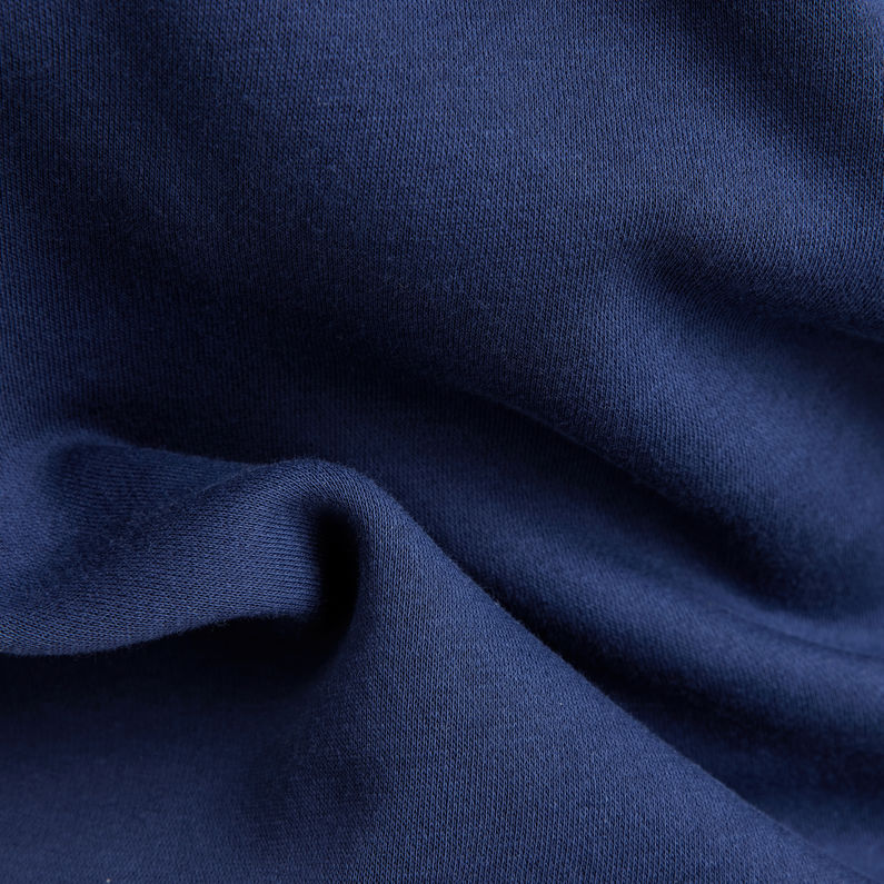 G-STAR® Sweat à capuche Color Block Originals Logo Bleu foncé