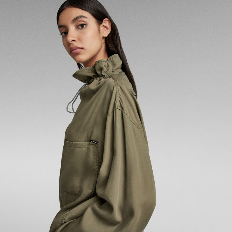 G-Star RAW® Mock Neck Hemd Grün