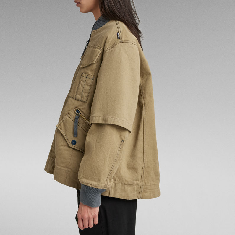 G-STAR® E Selvedge Bomber Jacket Green