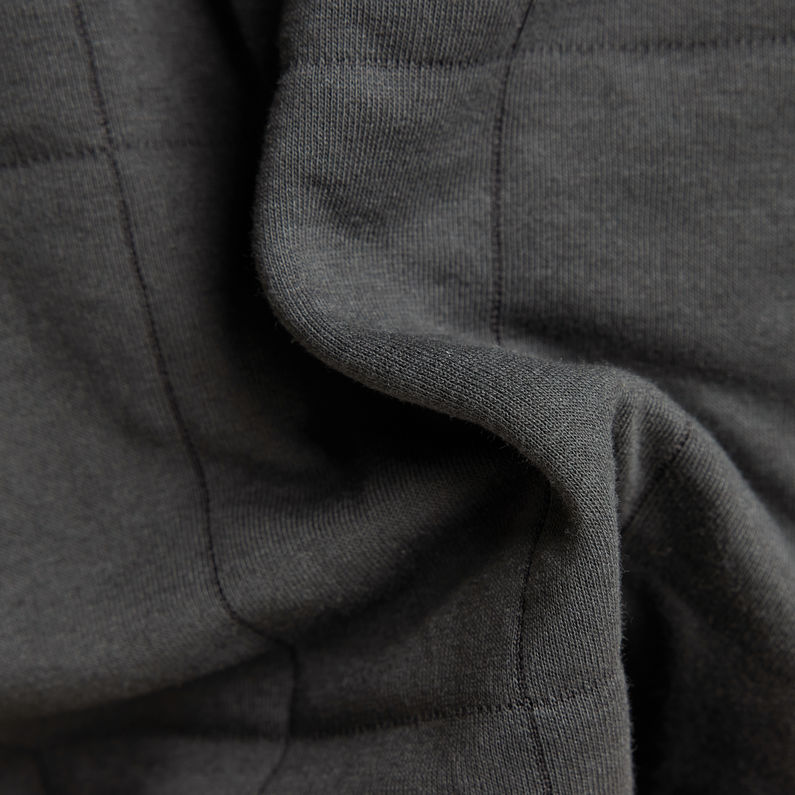 G-STAR® Quilted Hooded Sweater Grey