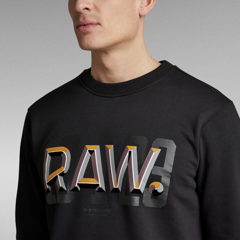G-STAR® Sweat Raw Dot Noir