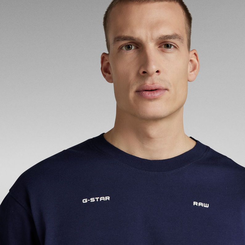 G-STAR® Boxy Double T-Shirt Dark blue