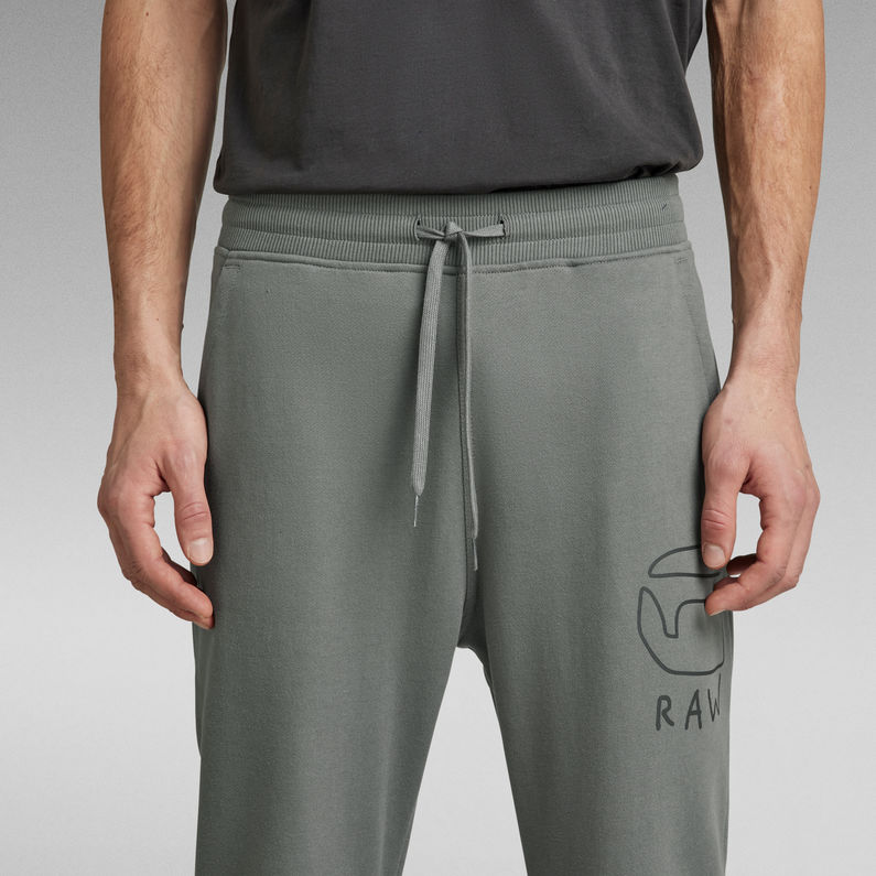 g-star-raw-outline-sweat-pants-green