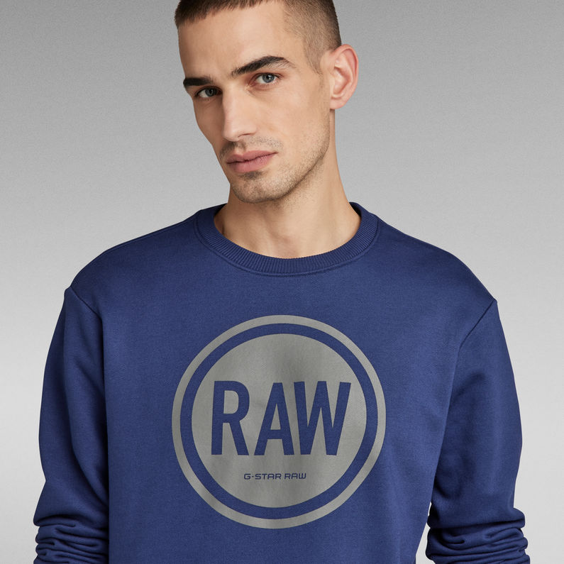 G-STAR® Circle RAW Sweater Dark blue