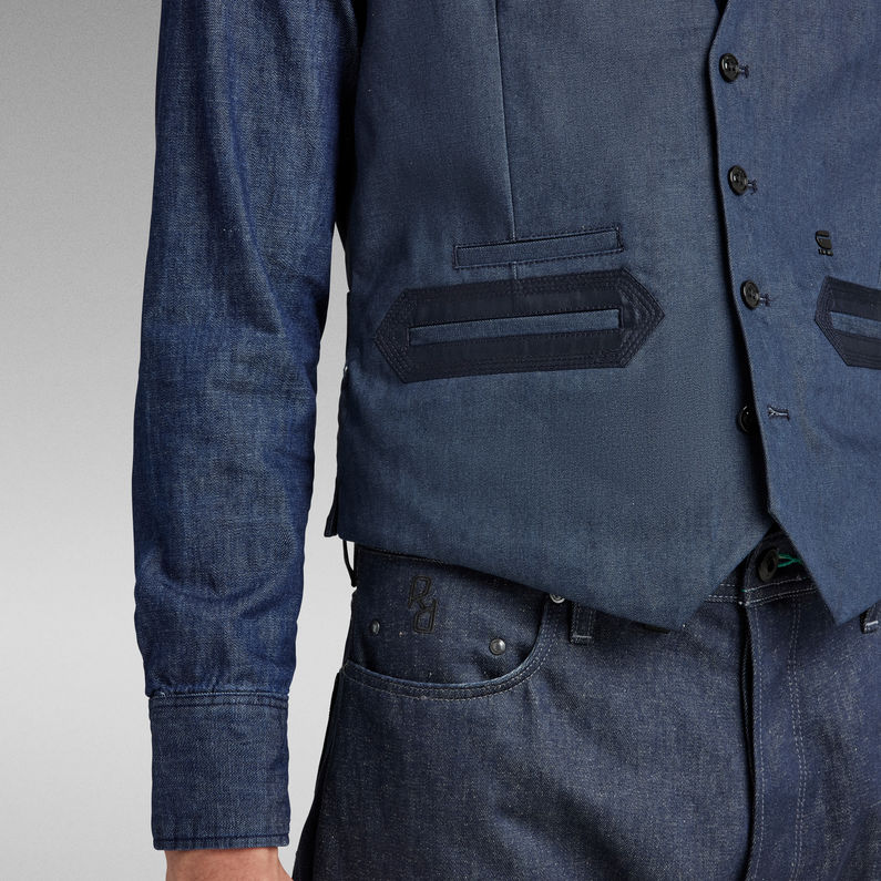 G-STAR® Tuxedo Weste Dunkelblau