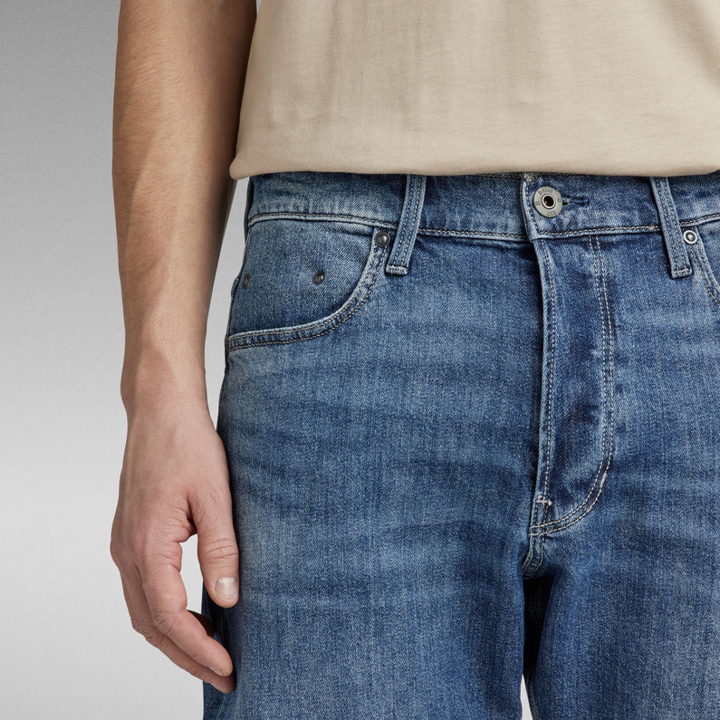 G-Star RAW® Triple A Regular Straight Jeans Midden blauw