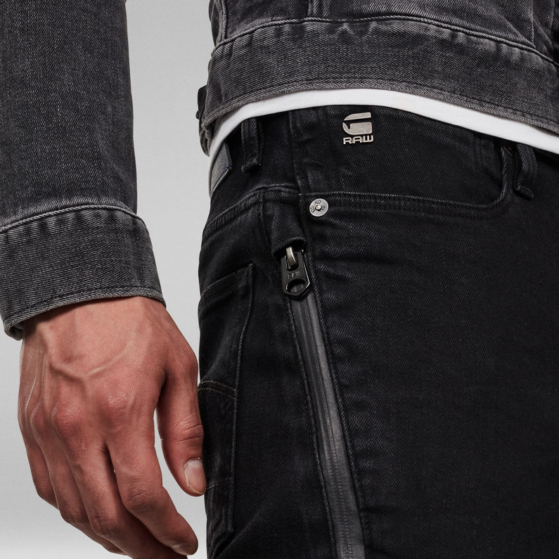 Citishield 3D Slim Tapered Jeans | Black | G-Star RAW® US