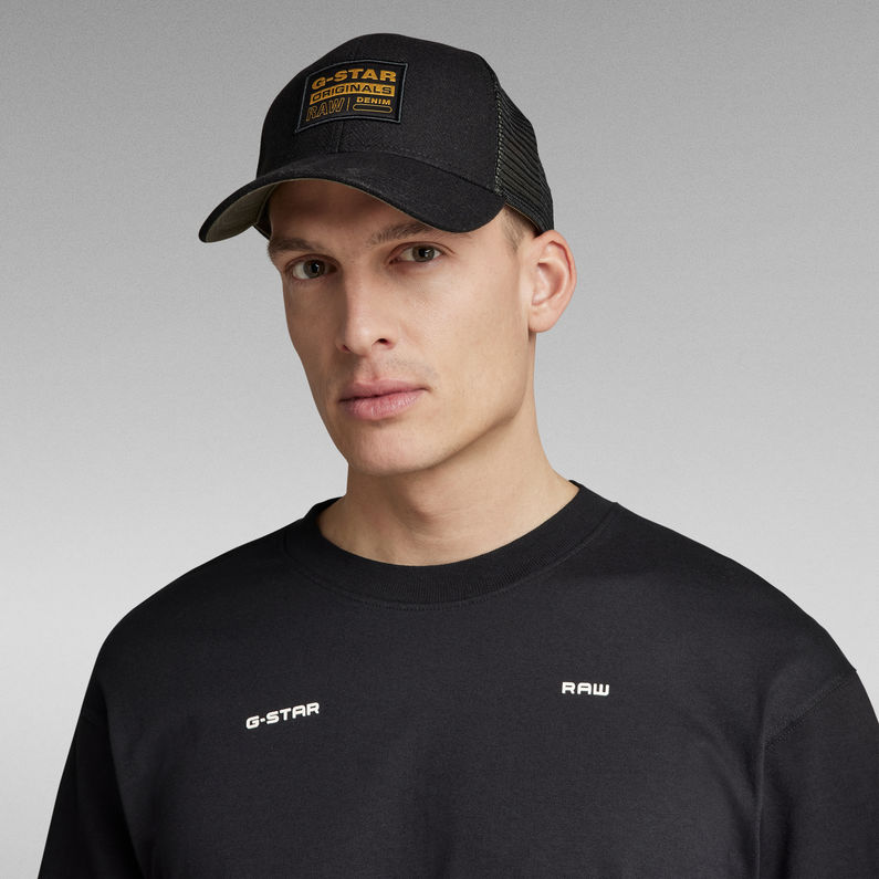 G-STAR® Boxy Double T-Shirt Schwarz