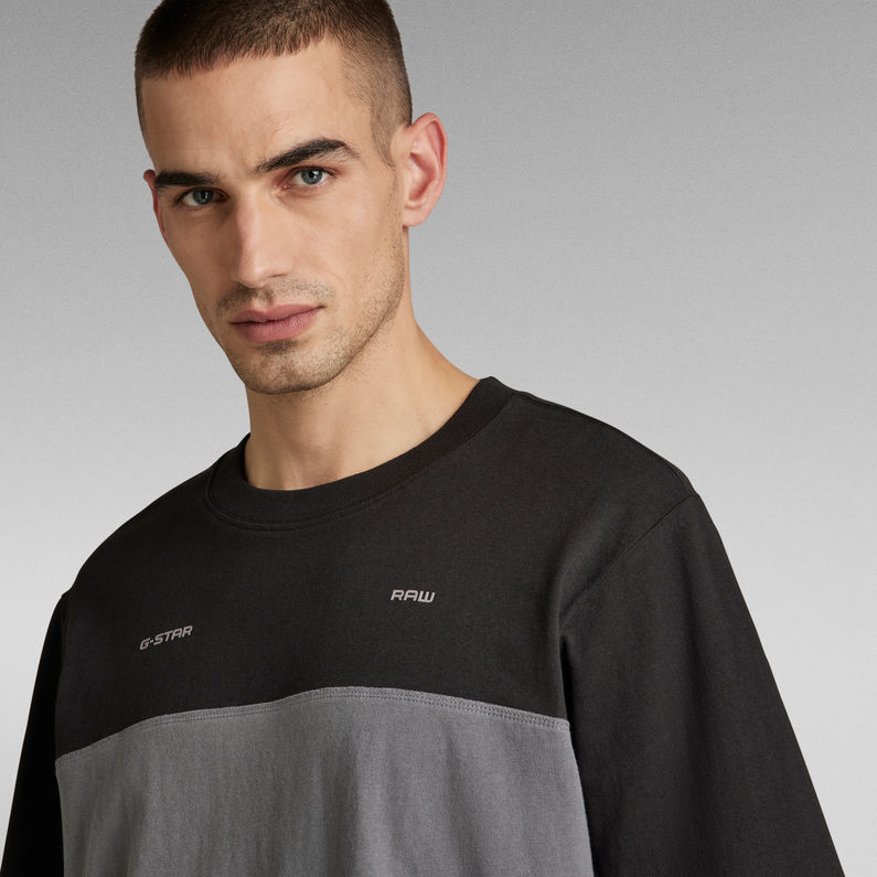G-Star RAW® T-shirt Cut & Sewn 3\4 Loose Multi couleur