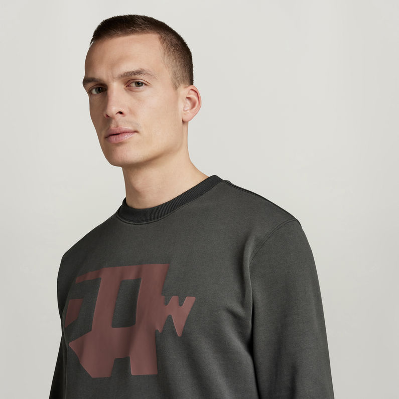 G-Star RAW® Abstract RAW Sweater Grey