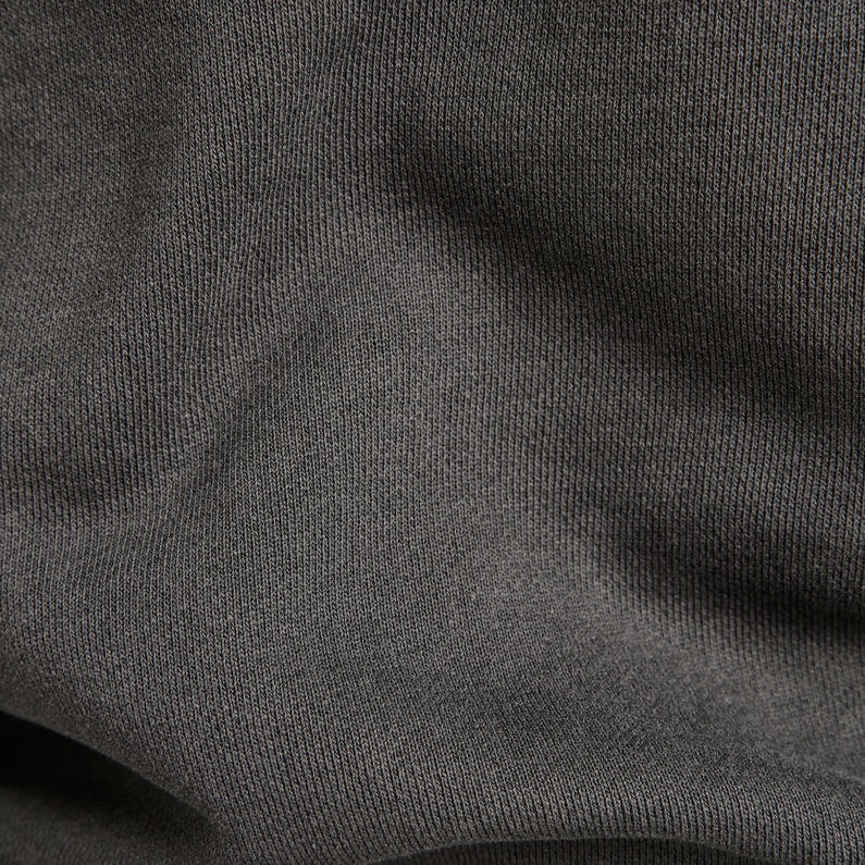 G-Star RAW® Back Graphic Loose Hooded Sweatshirt Grau