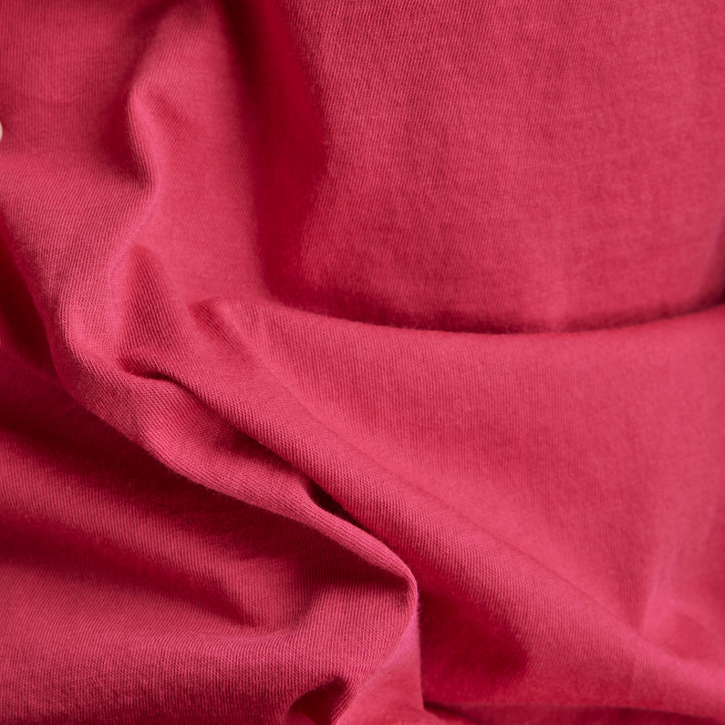 G-STAR® RAW. Slim T-Shirt Rot