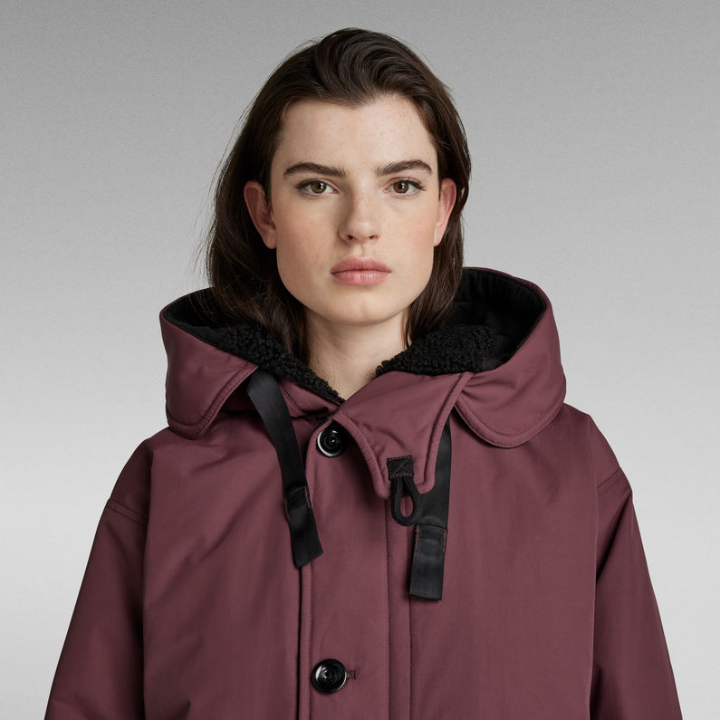 G-Star RAW® Mid Parka Purple