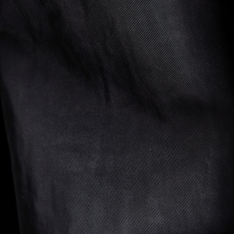 G-STAR® Padded Wide Trenchcoat Schwarz