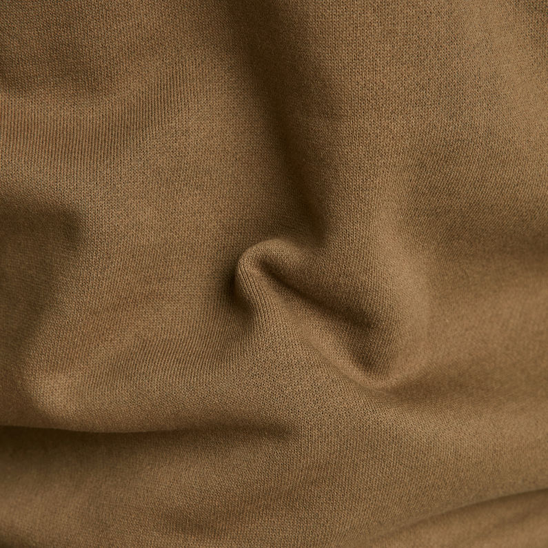 G-STAR® Vulcanic RAW Loose Hooded Sweater Brown