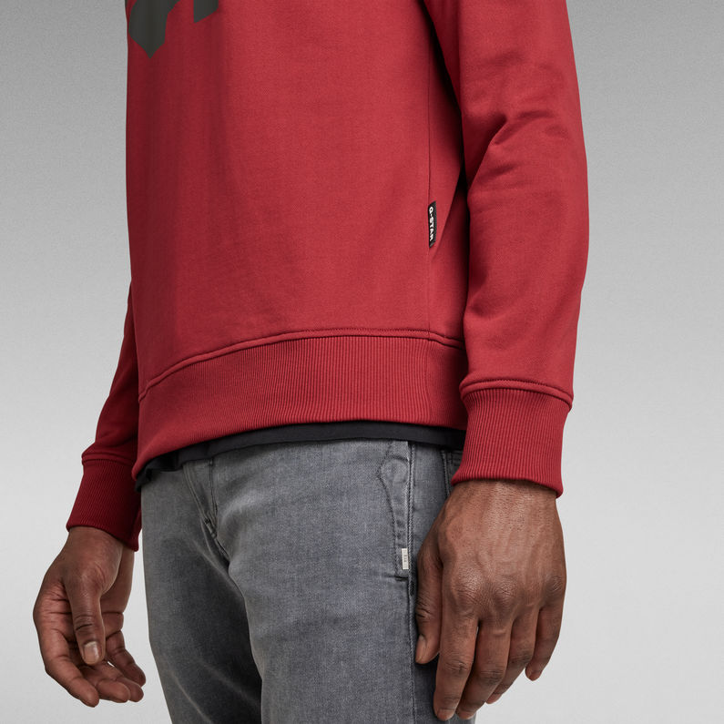 G-STAR® Abstract RAW Sweater Red