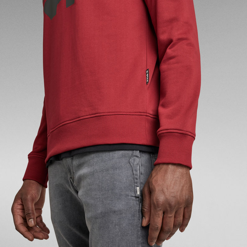 G-Star RAW® Abstract RAW Sweater Rood