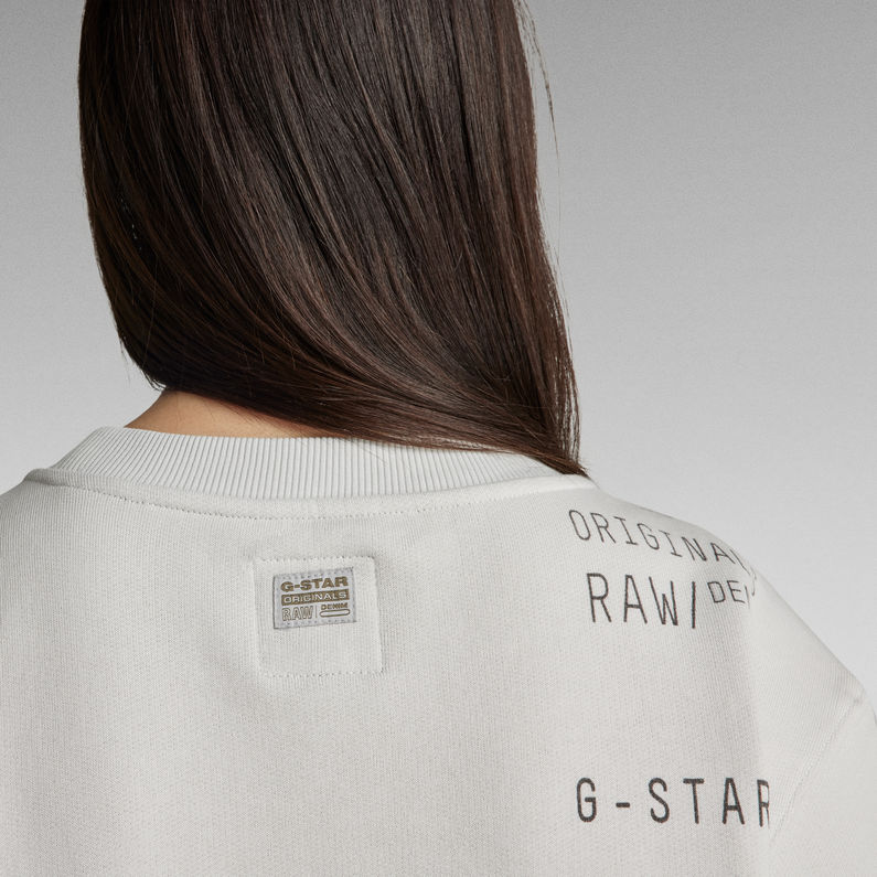 G-Star RAW® Sudadera Cropped Allover Loose Multi color