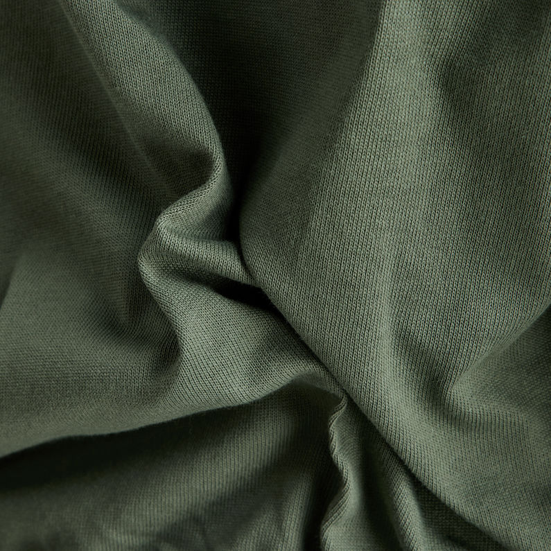 G-STAR® Text Print Hooded Loose Sweatshirt Grün