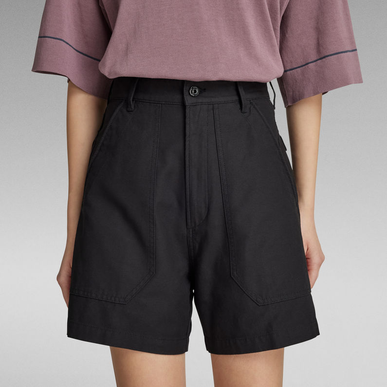 G-STAR® 3D Fatigue Shorts Black