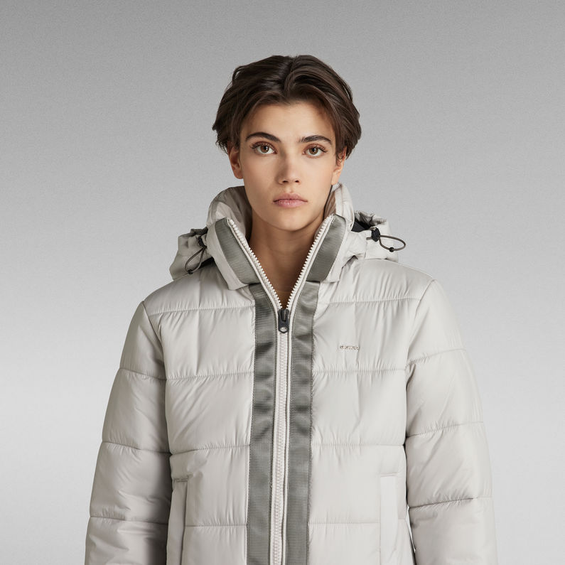 G-Star RAW® Meefic Hooded Padded Jacket Grey