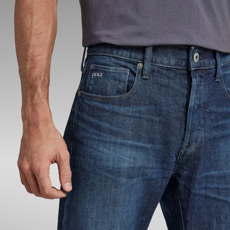 G-STAR® 3301 Slim Jeans Donkerblauw