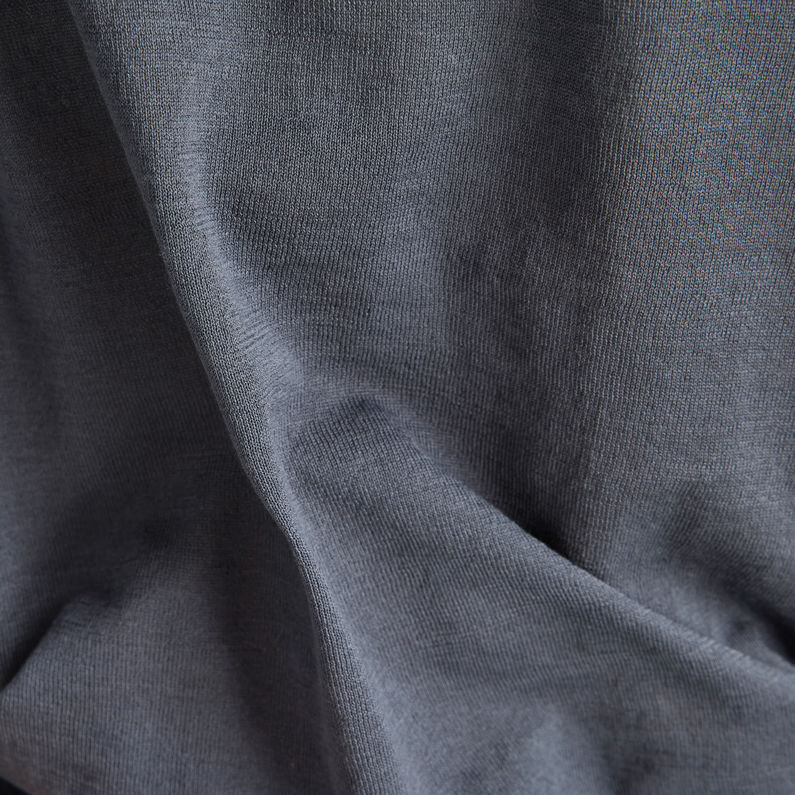 G-Star RAW® Top de punto Core Roll Neck Azul intermedio