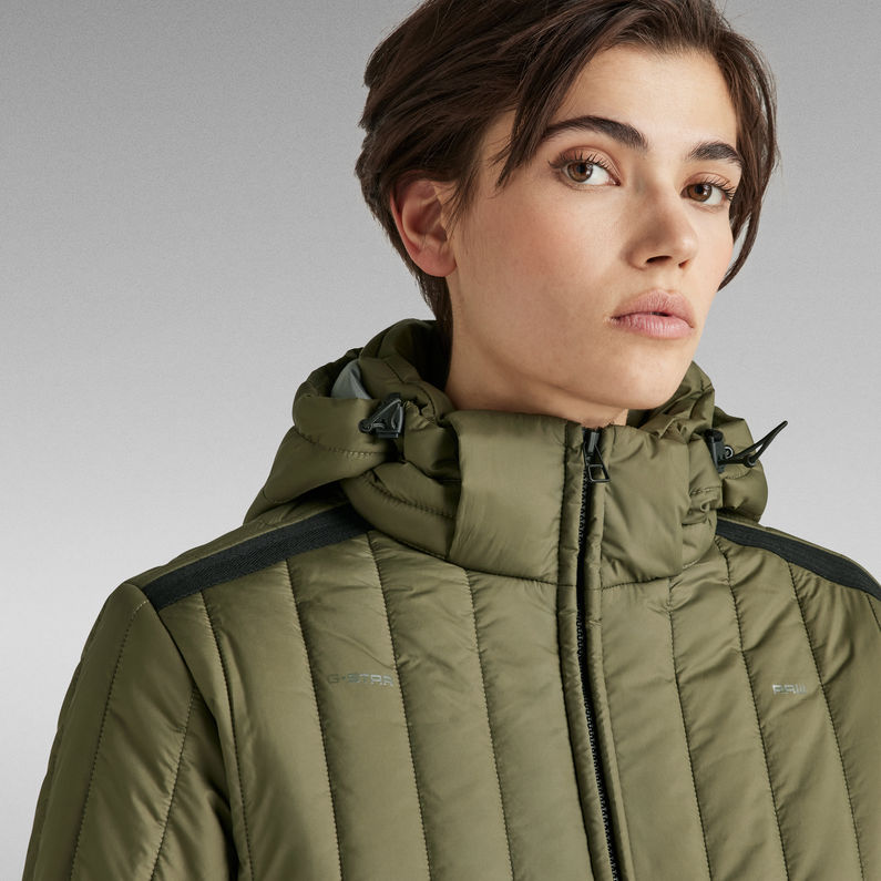 G-Star RAW® Gewatteerd Jack Meefic Vertical Groen