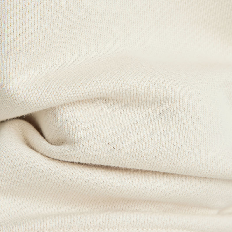 G-Star RAW® Half Zip Binding Sweatshirt Weiß