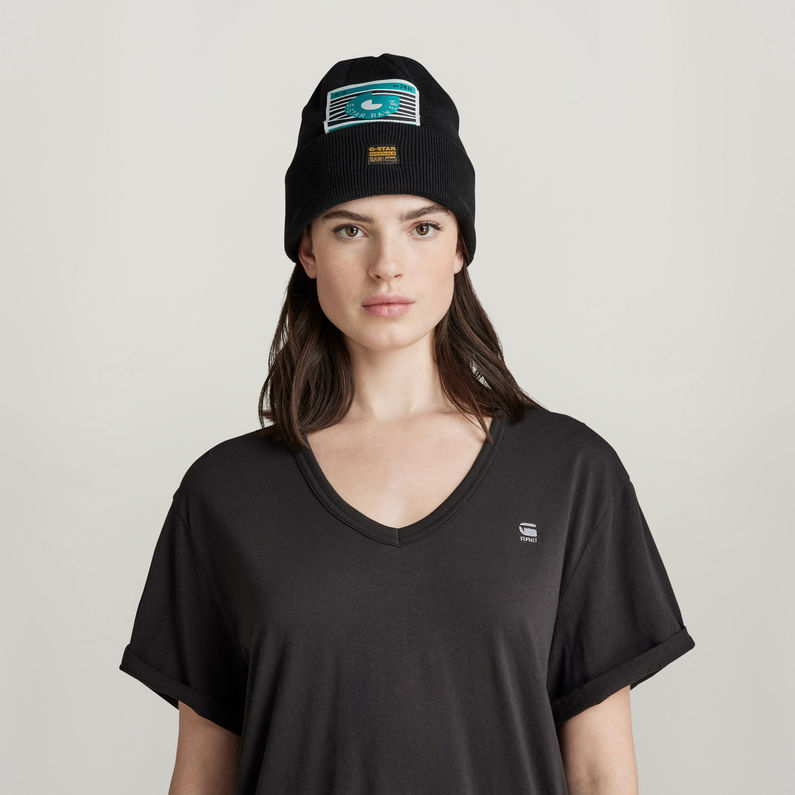 G-Star RAW® Lash Fem Loose Top Zwart