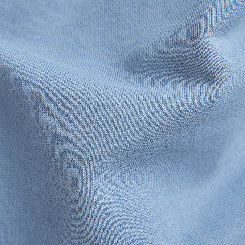 G-Star RAW® Back Graphic Loose Hooded Sweatshirt Mittelblau