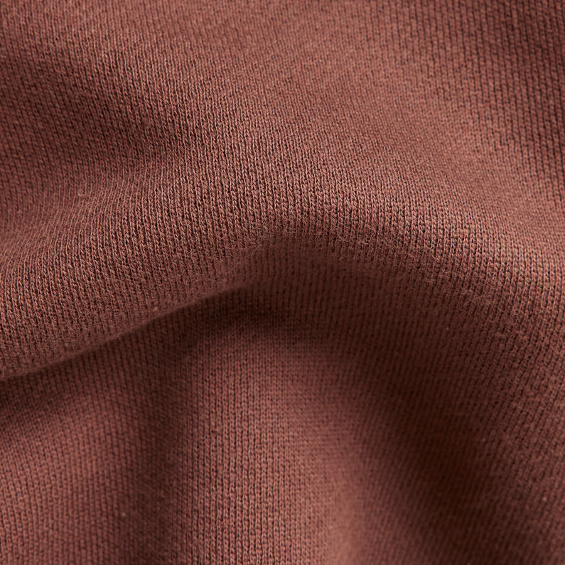 G-STAR® Double Pocket Loose Hooded Sweater Brown