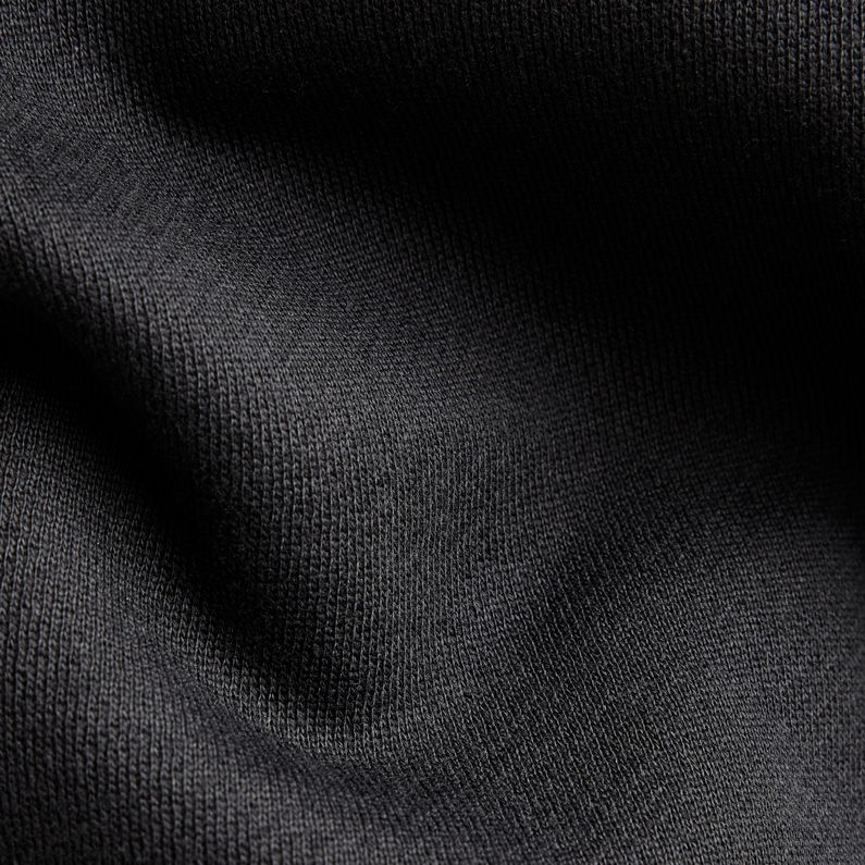 G-Star RAW® Logo Tape Hooded Sweater Black