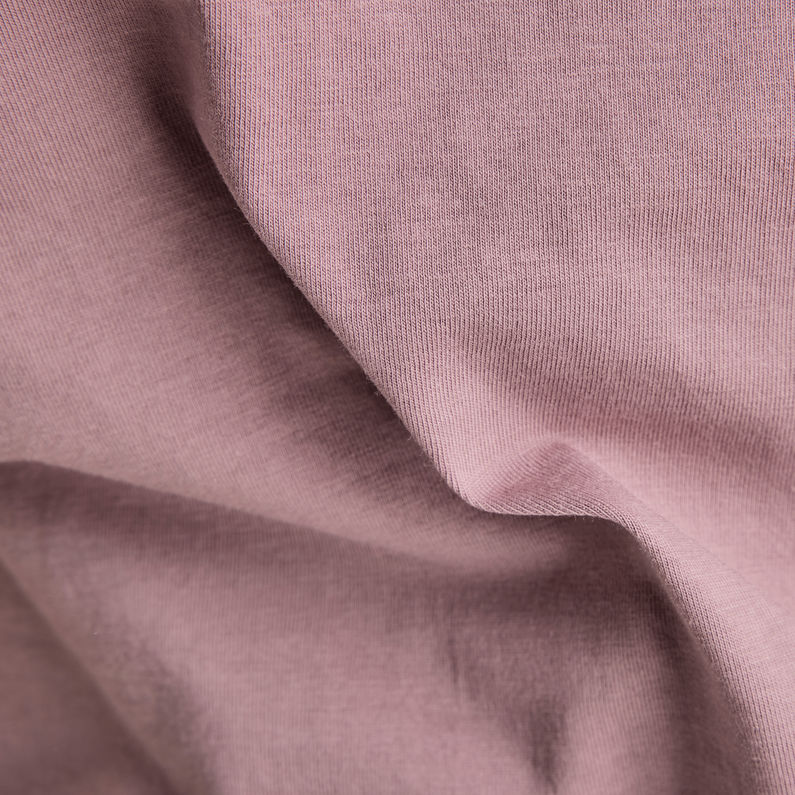 G-STAR® Mysid Long Slim Logo T-Shirt Paars