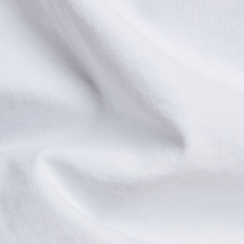 G-Star RAW® T-shirt Typography Boxy Blanc