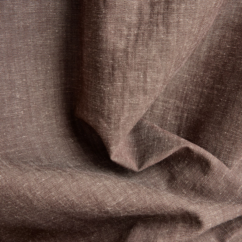 G-STAR® Lange Overhemdjurk Bruin