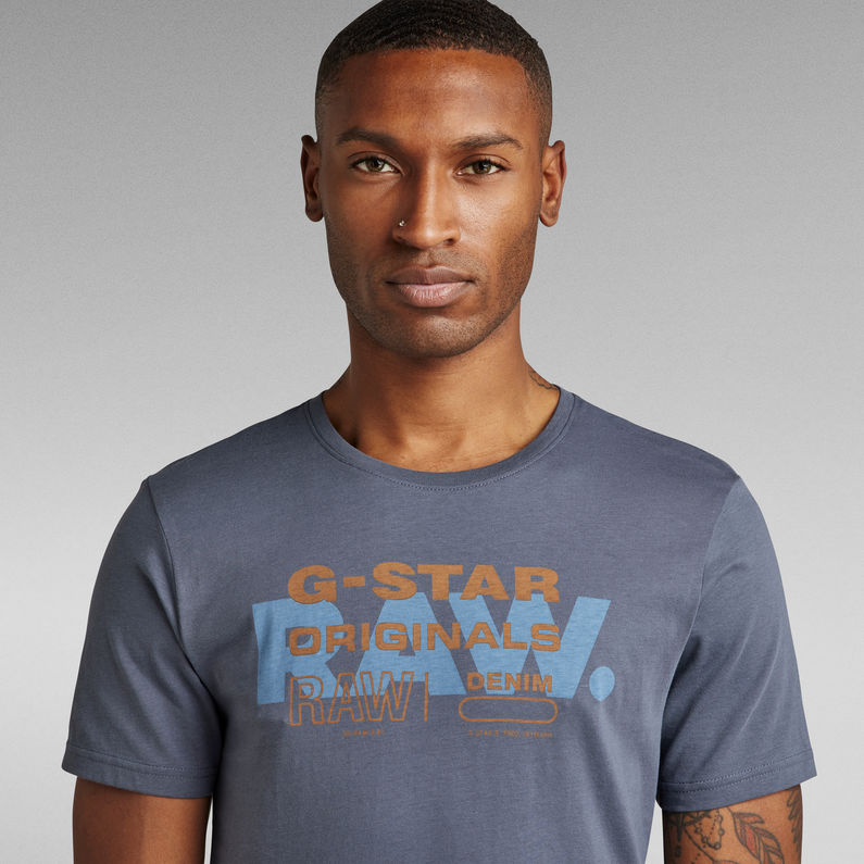 G-STAR® Raw Originals Slim T-Shirt Medium blue