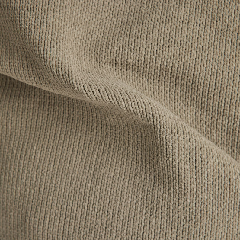 G-Star RAW® Unisex Half Zip Loose Knit Pullover Grün