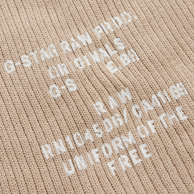 G-STAR® Écharpe Effo Text Beige