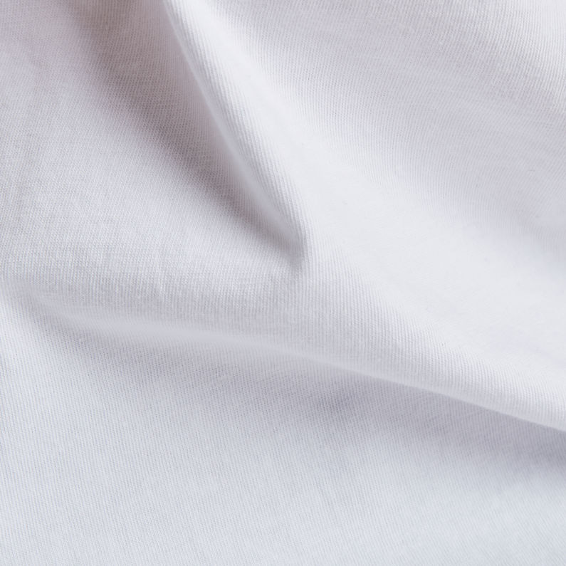 G-Star RAW® Camiseta G RAW Typography Blanco