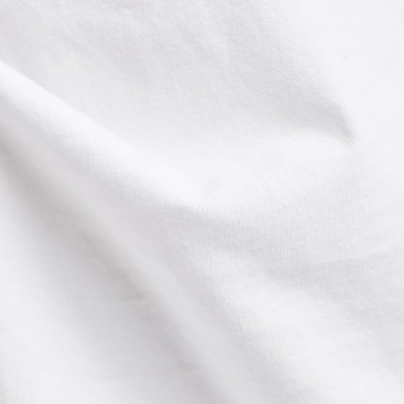 G-Star RAW® Faded RAW Back Graphic Slim T-Shirt White