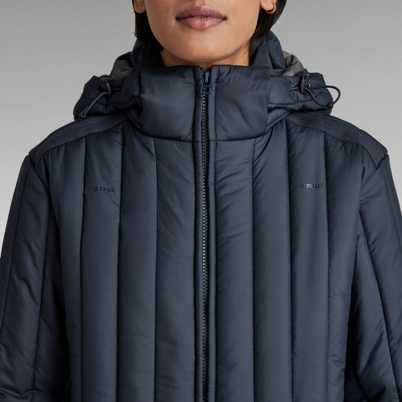 G-Star RAW® Chaqueta Meefic Vertical Quilted Azul oscuro